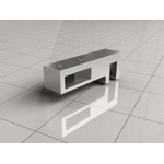 Wiesbaden glaskoppeling zijkant stabilisatiestang chroom SW95459