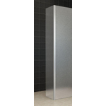 Wiesbaden Zijpaneel 35 x 200 cm met hoekprofiel voor inloopdouche chroom met 10 mm NANO geheel matglas SW95492