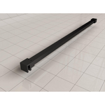 Wiesbaden Slim stabilisatiestang 120 cm mat zwart SW295914