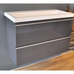 Wiesbaden Shall onderkast 80 x 36 cm grafietgrijs SW62817