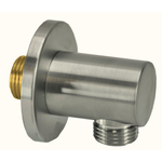 Wiesbaden Wandaansluitbocht rond 1/2" geborsteld staal SW62579