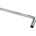 Riko Vloerbuis 75 x 22 x 3,2 cm chroom GA61431