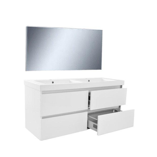 Wiesbaden Vision meubelset met spiegel 120cm wit