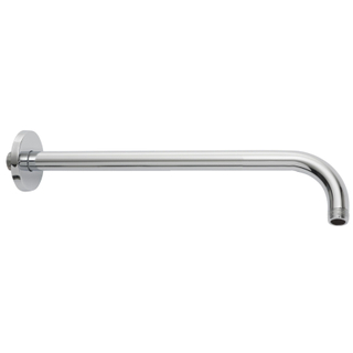 Wiesbaden luxe douche-arm rond muurbevestiging 35cm chroom