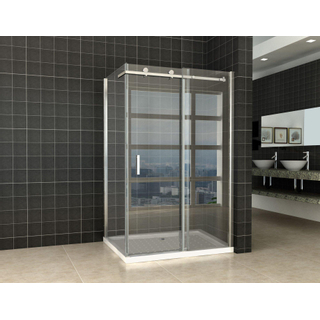 Xellanz Block Uni douchecabine 140x90x200cm chroom profiel 8mm dik glas NANO coating