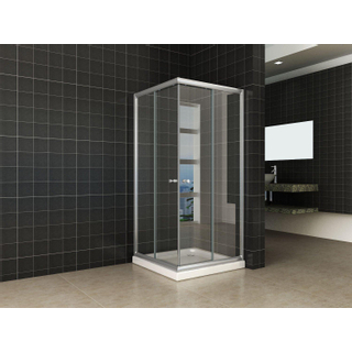 Xellanz eco hoekinstap douchecabine 5mm 90x90x190cm helder glas