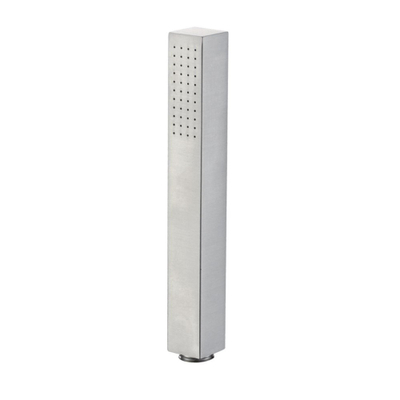 Wiesbaden 304 staafhanddouche 1 stand vierkant RVS