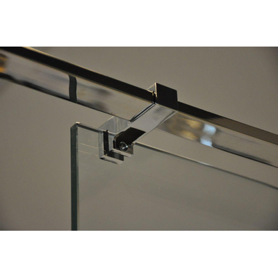 Wiesbaden glaskoppeling zijkant stabilisatiestang chroom