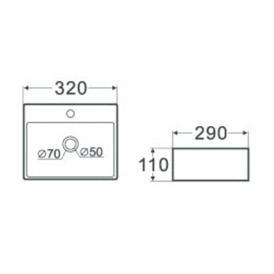 Xellanz Leto fontein 33.5x29x11.5cm wit TWEEDEKANS