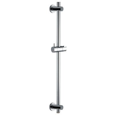 Wiesbaden Glijstang met wateruitgang 66 cm chroom