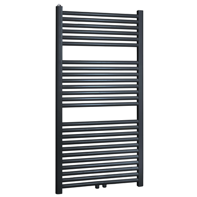 Wiesbaden Elara sierradiator 120x60cm midden onder aansluiting 830Watt antraciet