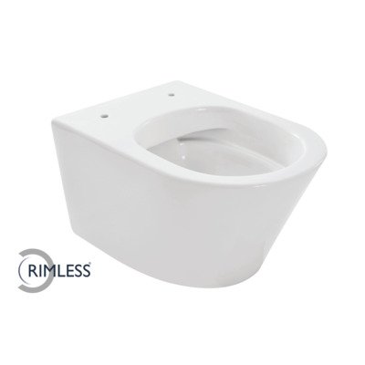 Wiesbaden Vesta wandcloset rimless glans wit