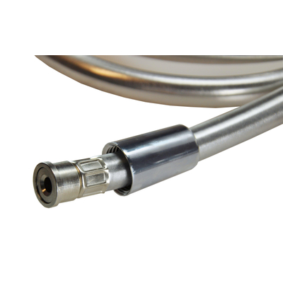 Wiesbaden Doucheslang kunststof 150 cm RVS look