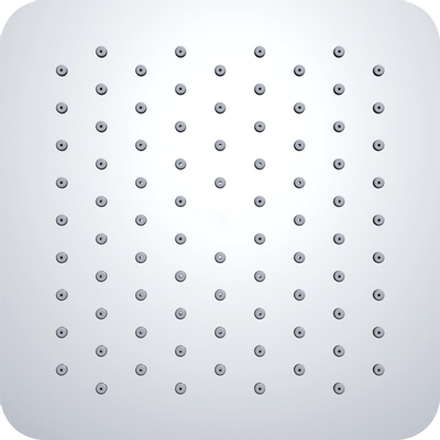 Wiesbaden Ufo hoofddouche vierkant 20 cm chroom