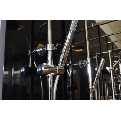 Xellanz Caral eco thermostatische regendoucheset opbouw chroom