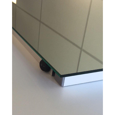 Wiesbaden Tigris spiegel rechthoek met LED 60 x 80 cm