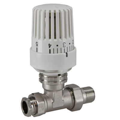 Riko thermostatische radiatorventiel 1/2''x15mm recht