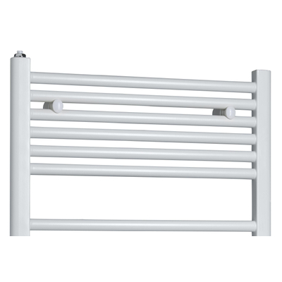 Wiesbaden Elara handdoekradiator 76.6x60cm midden onder aansluiting 445Watt wit