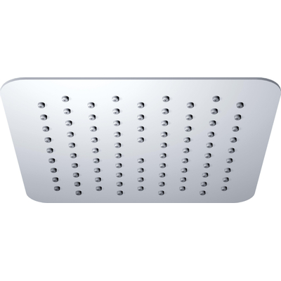 Wiesbaden Ufo hoofddouche vierkant 20 cm chroom
