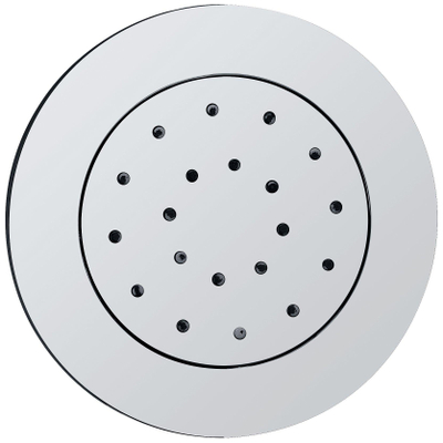 Wiesbaden inbouw verstelbare zijdouche rond 135mm ABS chr