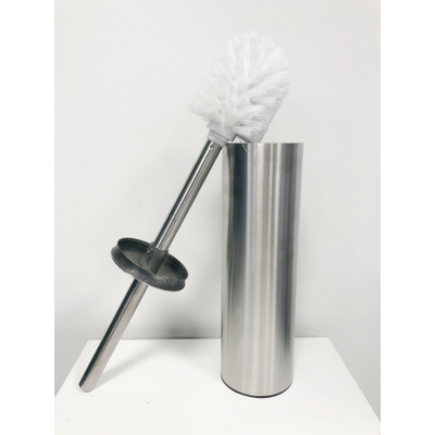 Wiesbaden 304 toiletborstel met houder RVS