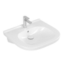 Villeroy & Boch O.novo Vita wastafel Vita met 1 kraangat met overloop 60x55cm wit 1025049