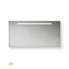Looox Black Line spiegel - 140X60cm - LED - zwart mat SW196751