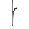 Hansgrohe Pulsify Select glijstangset 3jet Relaxation EcoSmart 10.5cm met glijstang 90 cm Mat Zwart SW651027