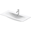 Duravit Viu meubelwastafel 1 kraangat met overloop 103x49cm wit SW297108