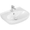 Villeroy en Boch O.novo wastafel 60x49cm zonder overloop 1 kraangat ceramic+ wit 0124135