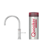 Quooker Classic Fusion Round kokendwaterkraan - draaibare uitloop - PRO3 reservoir - Warm / kokend water - Chroom SW299623