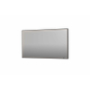 INK SP19 spiegel - 140x4x80cm rechthoek in stalen kader incl dir LED - verwarming - color changing - dimbaar en schakelaar - geborsteld metal black SW955826