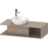 Duravit D-Neo wastafelonderkast 100x26x48cm Linnen Mat SW641178