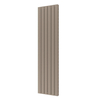 Plieger Cavallino Retto designradiator verticaal dubbel middenaansluiting 1800x450mm 1162W zandsteen 7253036