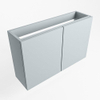 Mondiaz FOWY fonteinonderkast - 70x22x50cm - 2 deuren - push to open - softclose - Clay SW1016810