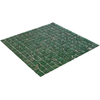 The Mosaic Factory Amsterdam mozaïektegel - 32.2x32.2cm - wand en vloertegel - Vierkant - Glas Medium Green glans SW62148