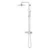 GROHE Euphoria Regendoucheset Opbouw- hoofddouche 26cm - massage handdouche rond - thermostatisch - chroom SW536472