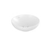Villeroy & Boch Loop & friends opzetwastafel 42cm rond met overloop CeramicPlus stone white SW644110