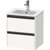 Duravit Ketho.2 wastafelonderkast 51x42x54.9cm geschikt voor 1 waskom Spaanplaat wit Mat SW772740