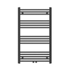 Adema Basic radiator 60x100cm recht middenaansluiting mat zwart SW732918