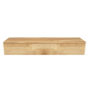 Arcqua Living Onderkast - 180x46x30cm - 2 lades - greeploos - gemelamineerd spaanplaat - oak natural SW909450