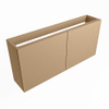 Mondiaz FOWY fonteinonderkast - 110x22x50cm - 2 deuren - push to open - softclose - Oro SW1016953