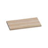 Saniclass Massief eiken wastafelblad 80x46x4cm zonder kraangat Hout White oak SW371963