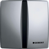 Geberit Basic urinoir stuursysteem netvoeding 16x16cm met infrarood voor frontbediening mat verchroomd 0730058