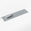 Mondiaz EDEN Fontein - 90x23x0.9cm - wasbak Links - zonder kraangaten - voor toiletmeubel - Solid surface - Plata SW1026223