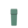 Brabantia Sort & Go Afvalemmer - 40 liter - hengsel - fir green SW1117375
