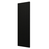 Plieger Cavallino Retto designradiator verticaal dubbel middenaansluiting 2000x602mm 1716W mat zwart SW224483