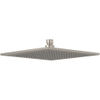 Villeroy & Boch Universal Showers hoofddouche - 25cm - vierkant - Matt Brushed Nickel (RVS) SW974358