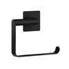 Smedbo Beslagboden Cube Toiletrolhouder - zelfklevend - RVS Mat Zwart SW976058