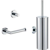 Plieger Vigo toiletset hang/staand - Chroom SW546958